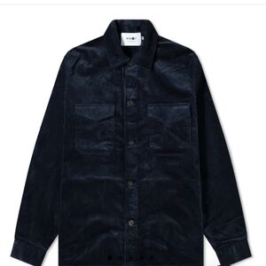 NN07 Vince 1077 Stretch-Cotton Corduroy Jacket Size Medium